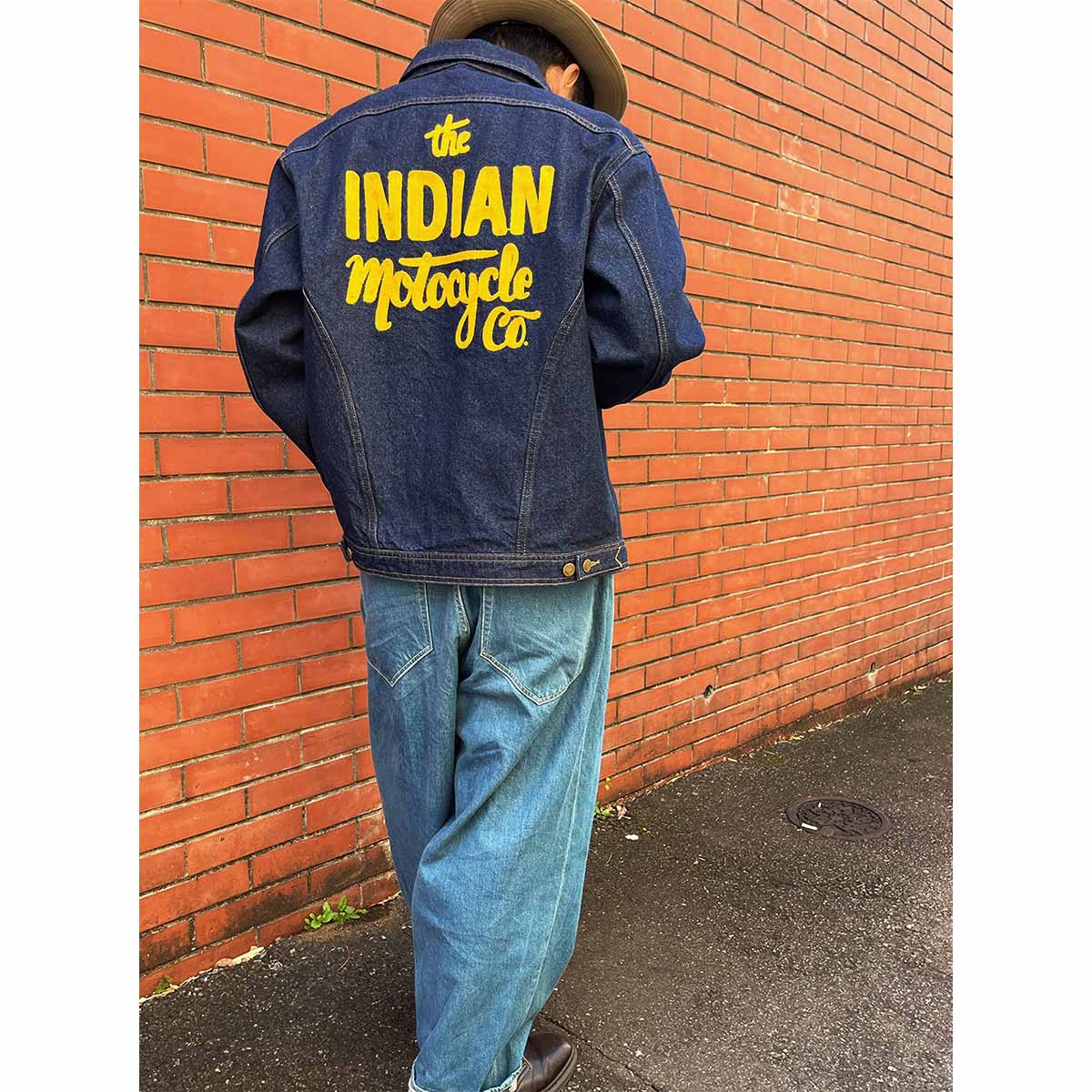 ヴィンテージ Indian Motocycle デニムジャケット Lサイズ Indian インディアン Denim Jacket the INDIAN motocycle Co – Blueism