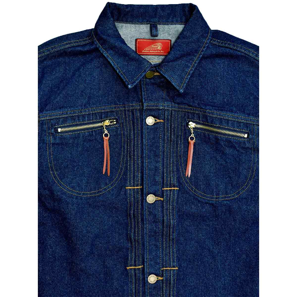 Indian インディアン Denim Jacket the INDIAN motocycle Co – Blueism