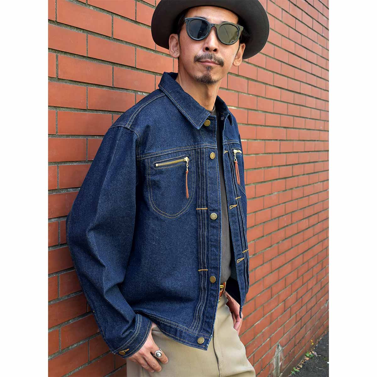 インディアン　デニムジャケット　XL インディアン デニムジャケット | 単車屋吉田