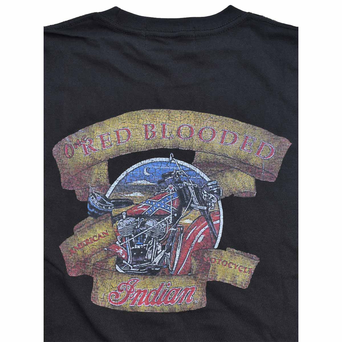 Indian インディアン VINTAGE TEE RED BLOODED – Blueism