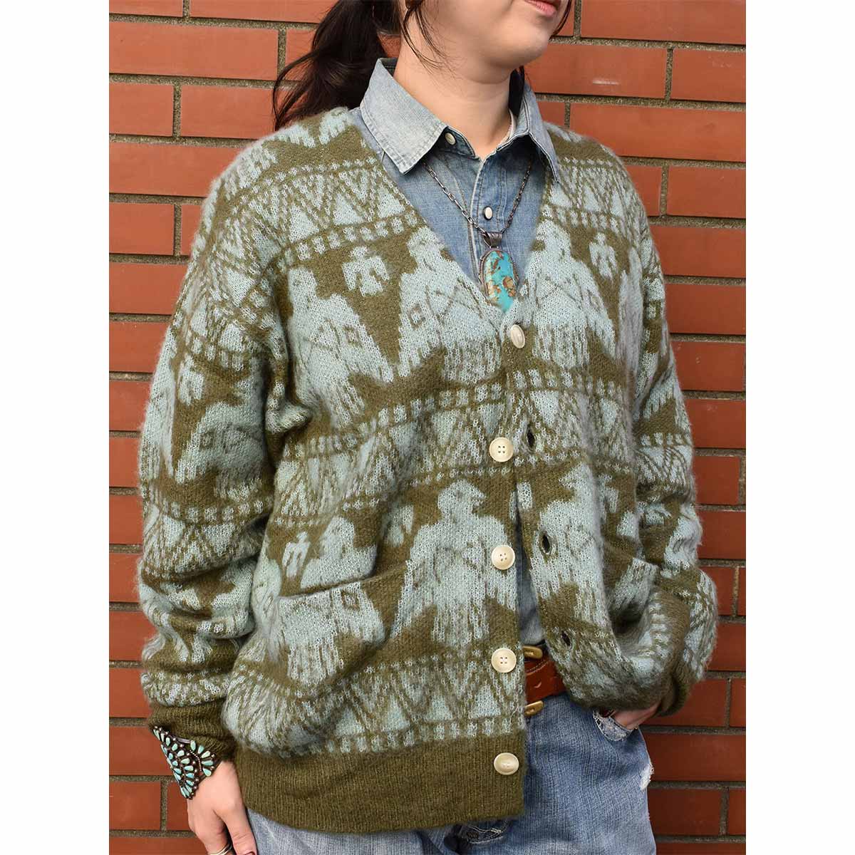 Indian,インディアン,カーディガン,メンズ,レディース