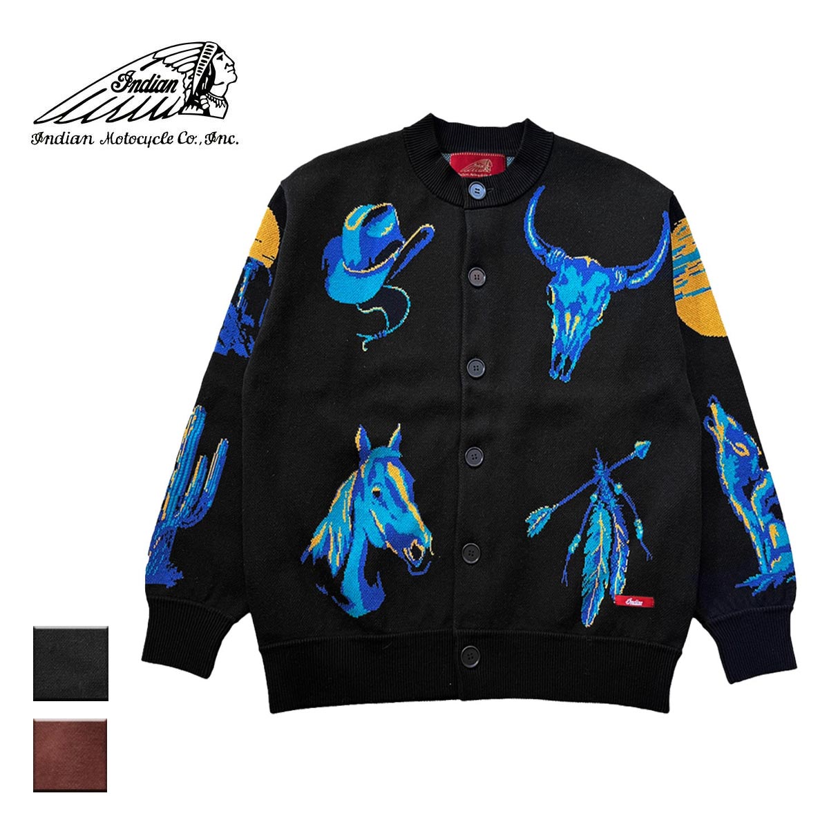 Indian,インディアン,カーディガン,メンズ,レディース