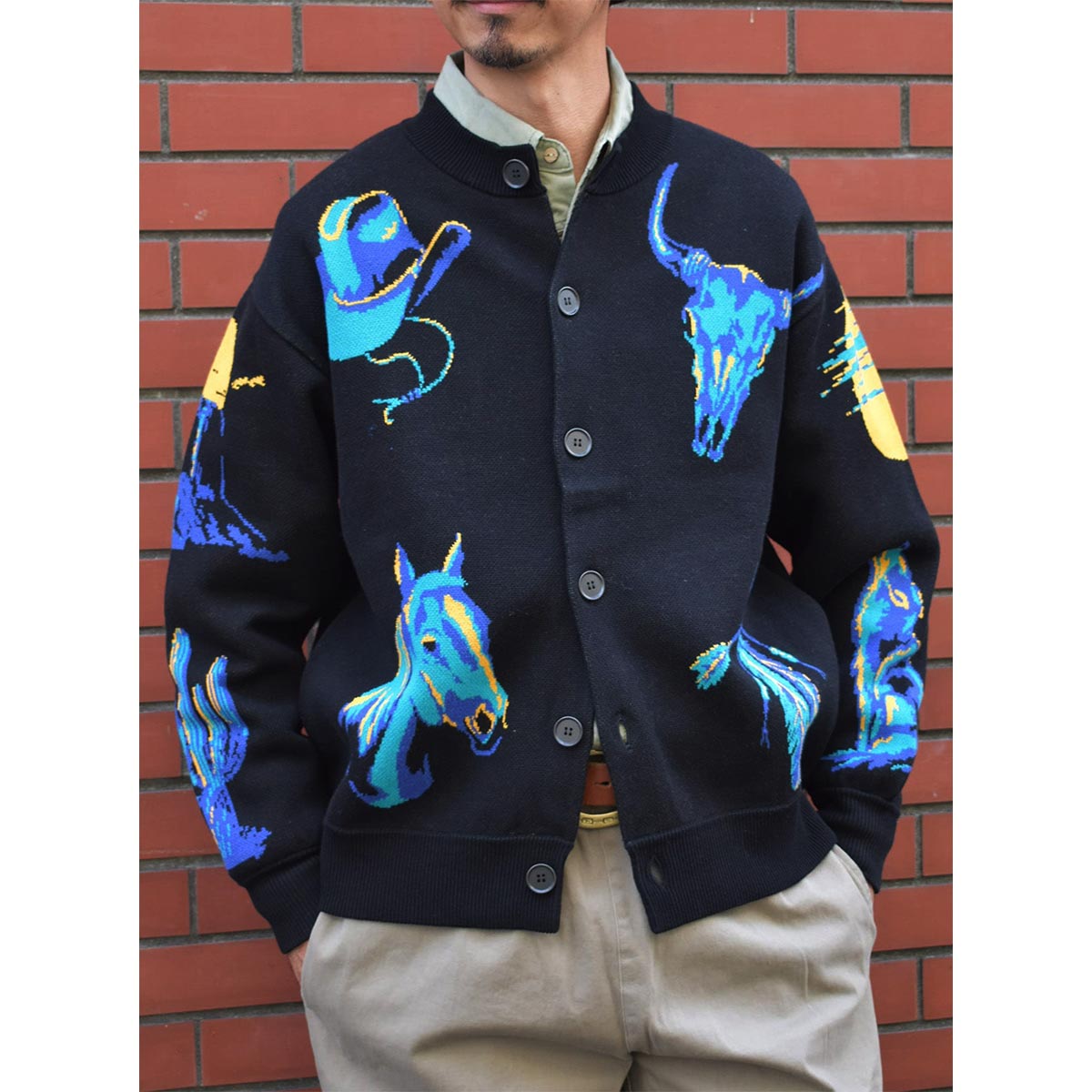 Indian,インディアン,カーディガン,メンズ,レディース