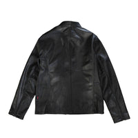 Indian インディアン Sheep Skin Single Riders Jacket