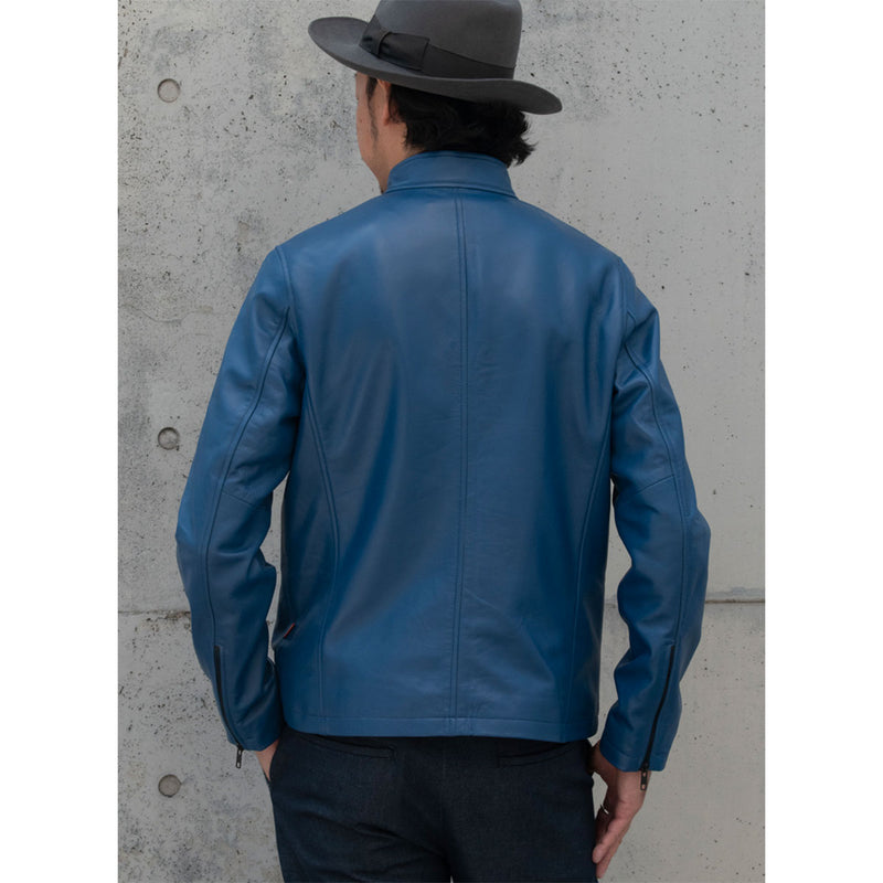 IndianインディアンSheepSkinSingleRidersJacketメンズレディースブラック/グリーンM-XL【インディアンモトサイクルインディアンモーターサイクルライダースジャケットライダースレザージャケットシングルおしゃれブランドネイティブアメリカン】