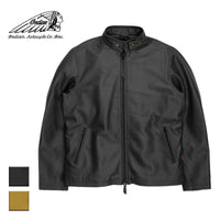 Indian インディアン Sheep Skin Single Riders Jacket