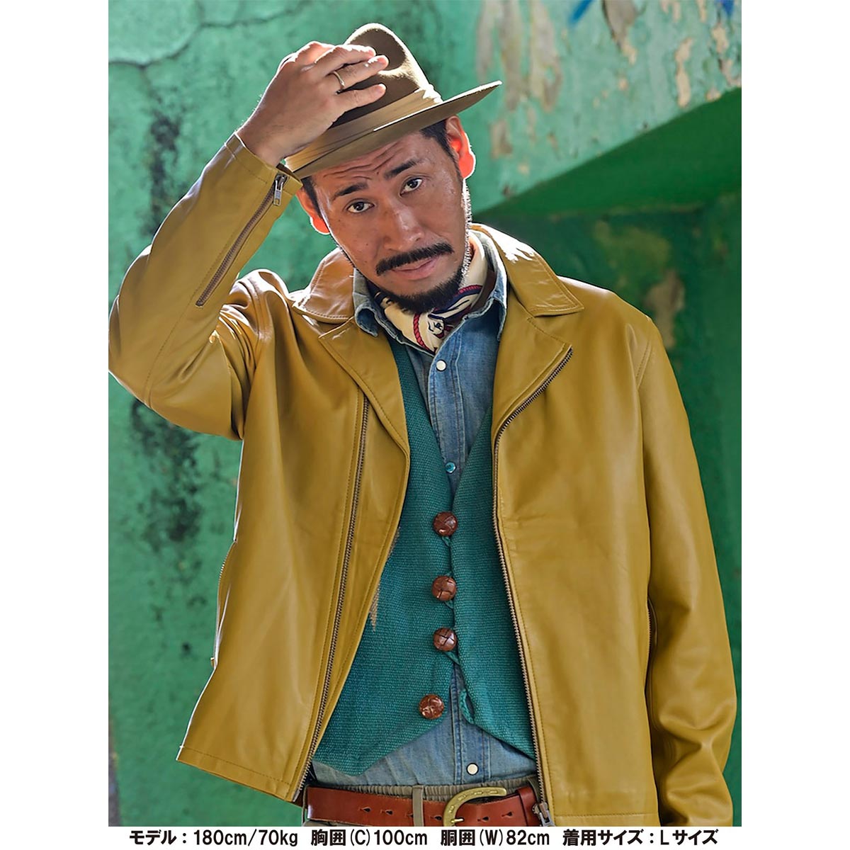 Indian インディアン Sheep Skin W Riders Jacket