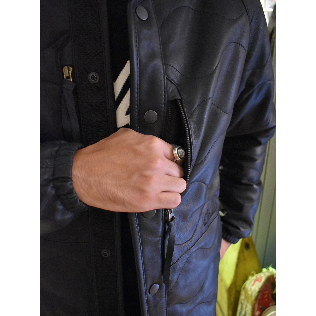 Indian,インディアン,キルティングジャケット,メンズ,レディース