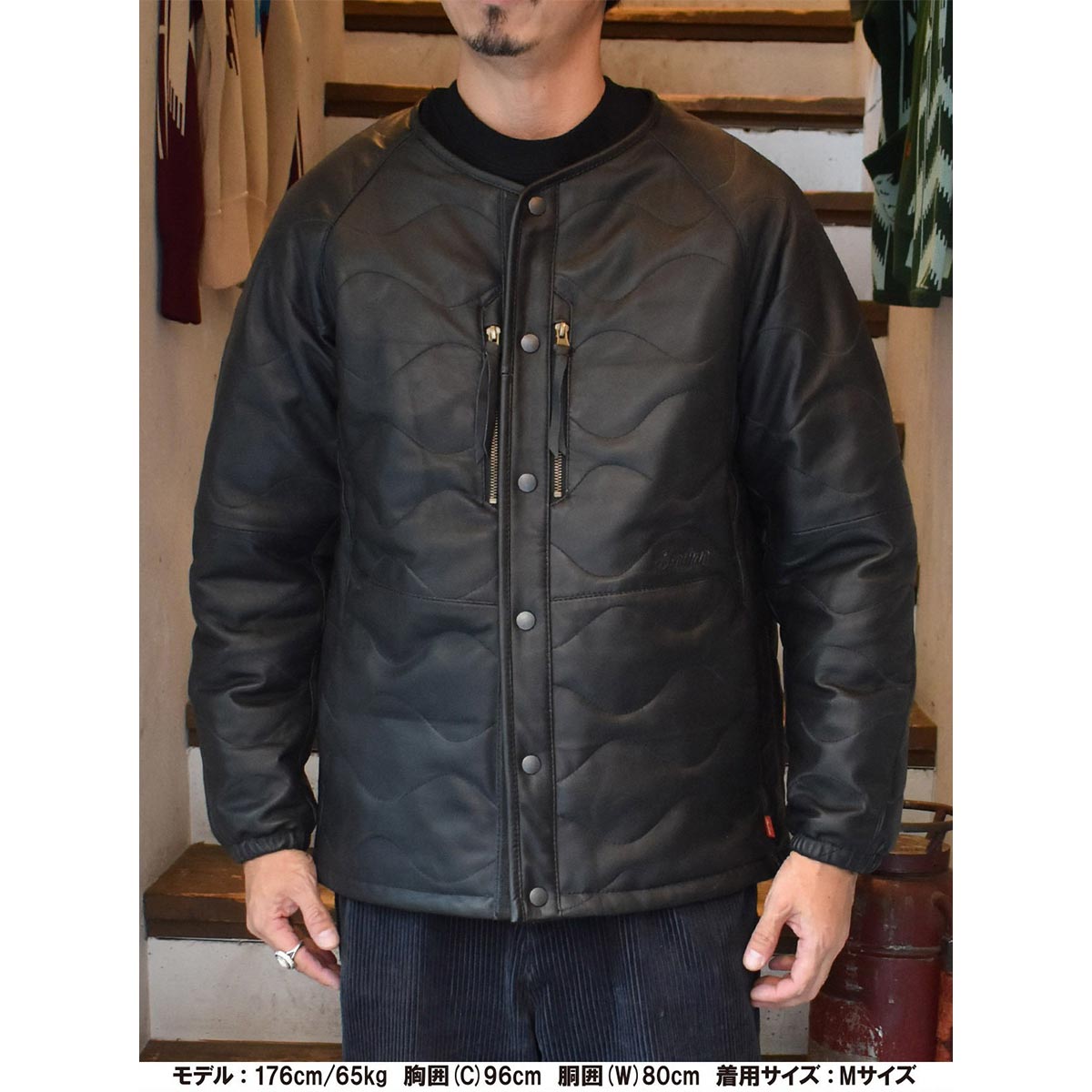 Indian,インディアン,キルティングジャケット,メンズ,レディース