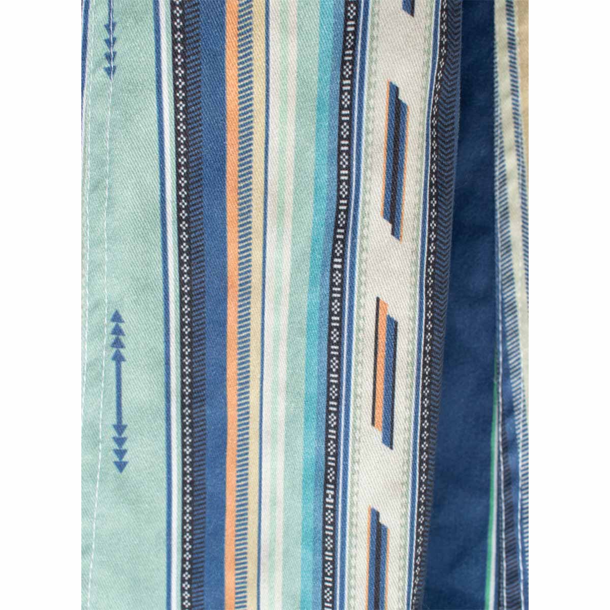 原画　「Indian」　インディアン Indian インディアン Garage pants Navajo Stripe – Blueism