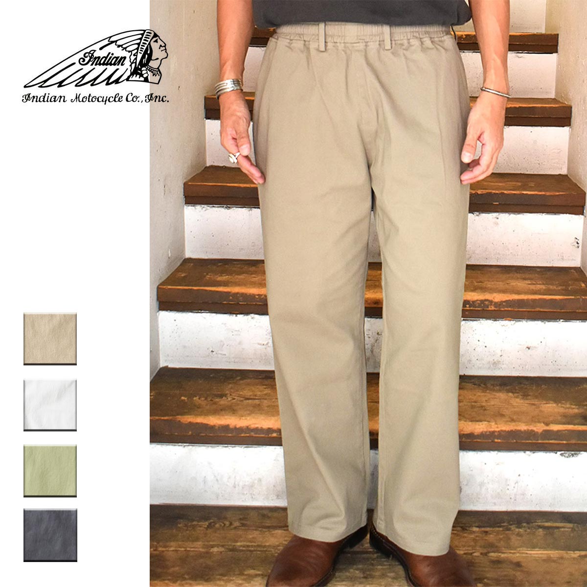 Indian,インディアン,イージーパンツ,メンズ,レディース