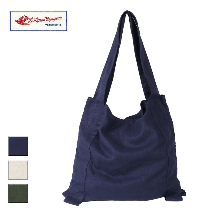 Le Pigeon Voyageur ル ピジョン ヴォワイヤジュール FRENCH LINEN ROPE TOTE