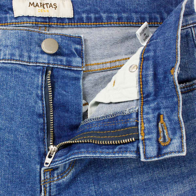 マリタスデニム,MARITASDENIM,スリムストレートパンツ,レディース