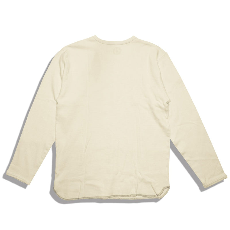 オーガニックコットンヘンリーネックサーマルメンズOrganicCottonEcologyStandardripplehenley4カラー長袖TシャツfeelsoeasyfeelsoeasyフィールソーイージーOR-002