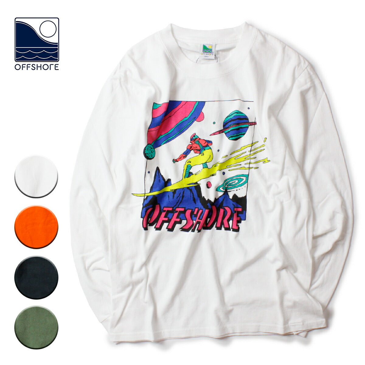 90s offshore ビンテージ ロングスリーブTシャツ L 90s offshore ビンテージ ロングスリーブTシャツ L