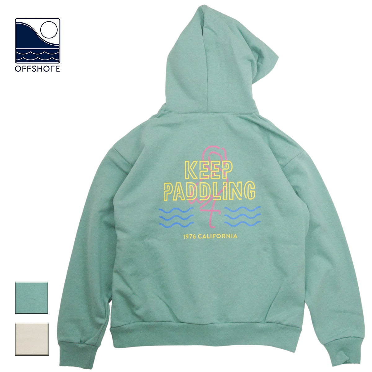 OFFSHORE オフショア NEC FLAMINGOHOODIE – Blueism