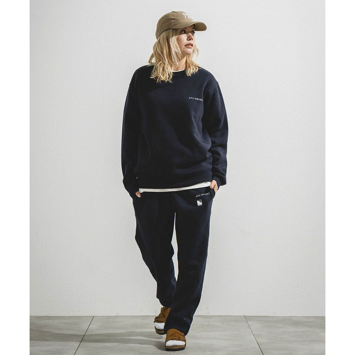naptime SWEAT NAVYセット OFFSHORE オフショア Any waves SWEAT SETUP – Blueism