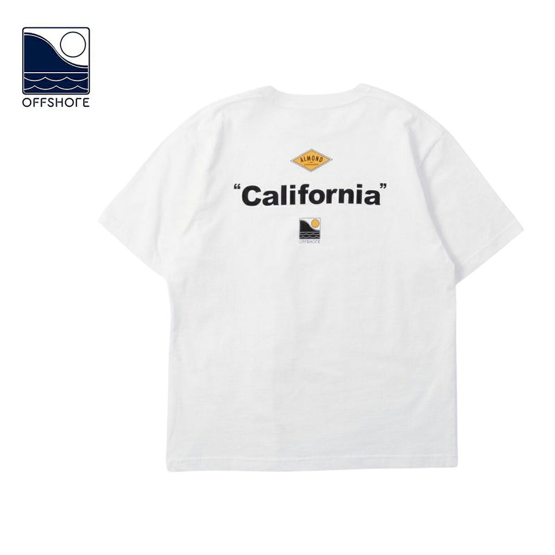 OFFSHORE,オフショア,ALMOND,アーモンド,半袖Tシャツ,メンズ,レディース