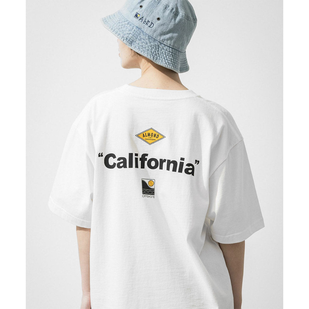 OFFSHORE,オフショア,ALMOND,アーモンド,半袖Tシャツ,メンズ,レディース