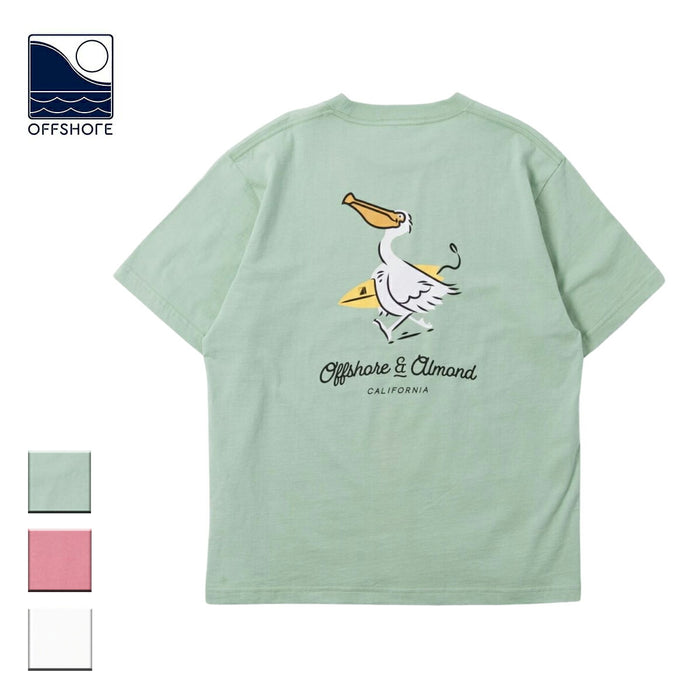 OFFSHORE,オフショア,ALMOND,アーモンド,半袖Tシャツ,メンズ,レディース