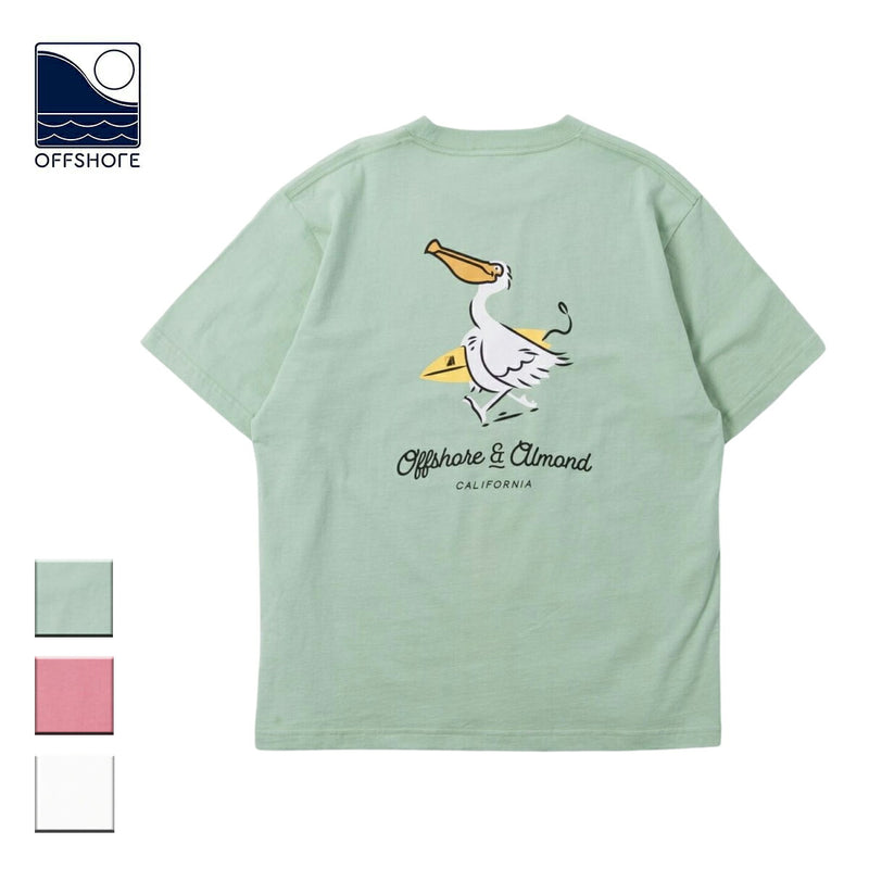 OFFSHORE,オフショア,ALMOND,アーモンド,半袖Tシャツ,メンズ,レディース