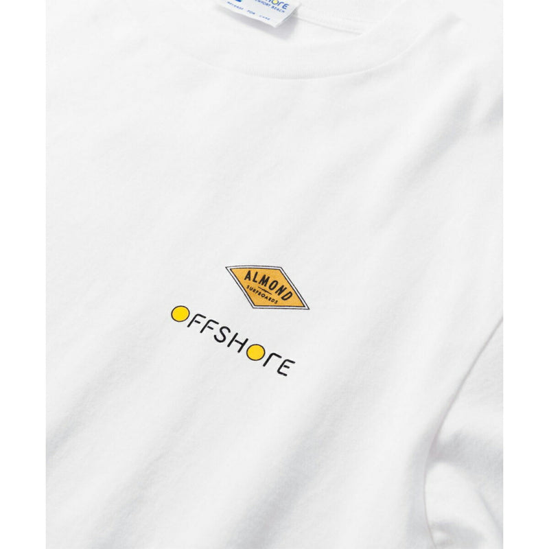 OFFSHORE,オフショア,ALMOND,アーモンド,半袖Tシャツ,メンズ,レディース
