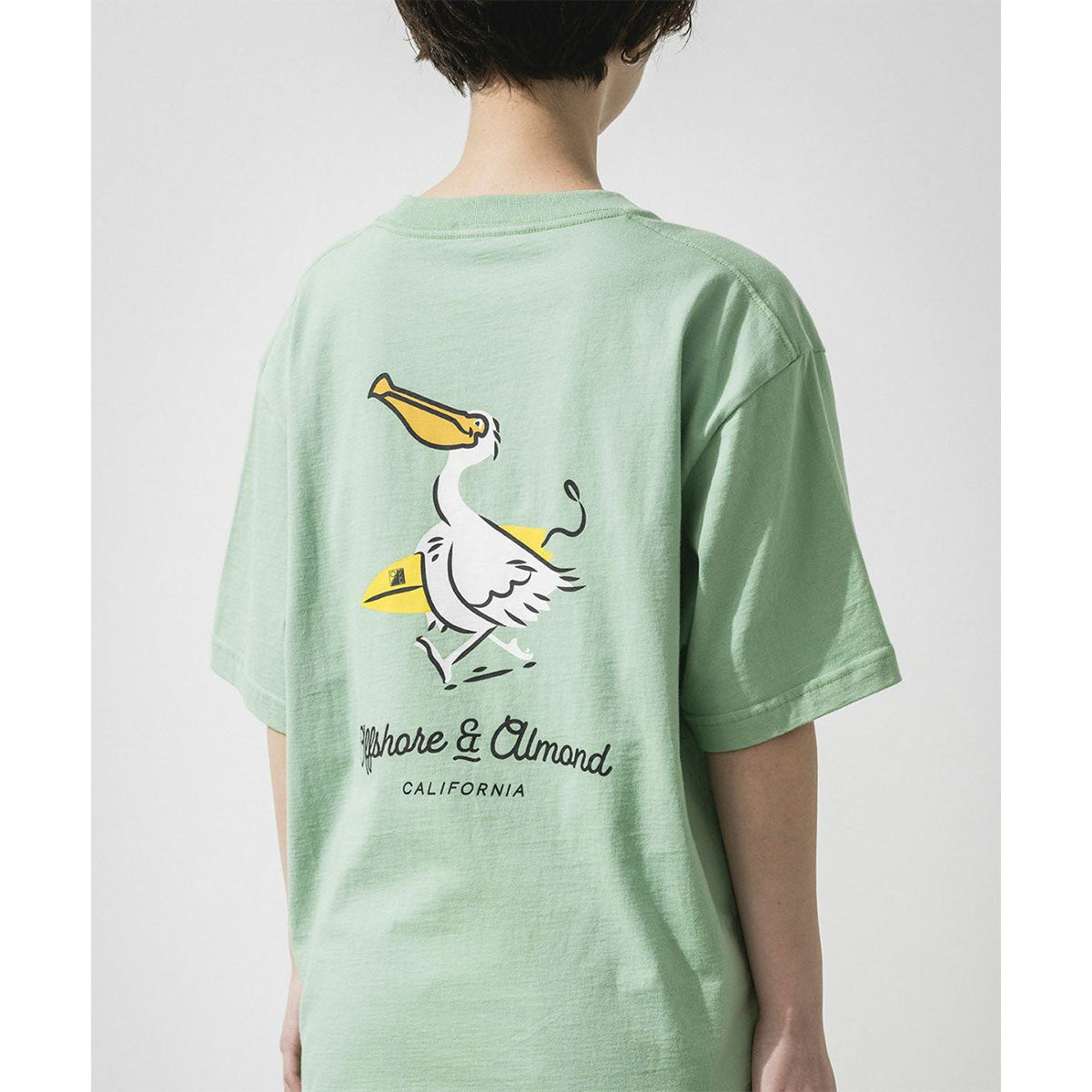 OFFSHORE,オフショア,ALMOND,アーモンド,半袖Tシャツ,メンズ,レディース