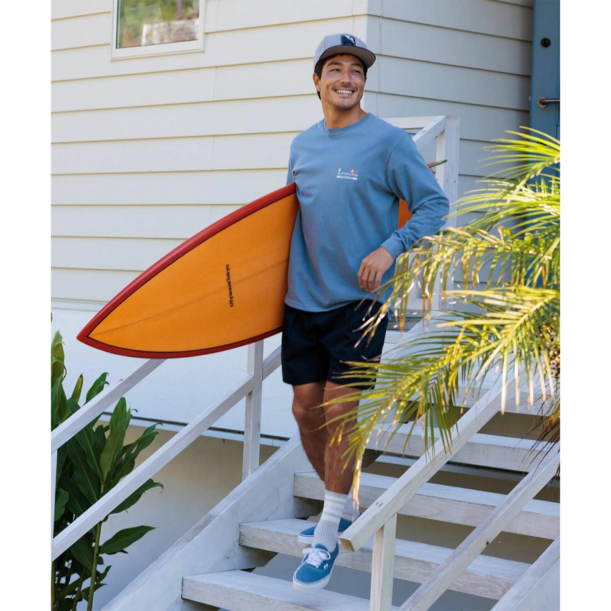 OFFSHORE オフショア LOGO SURFBOARDS L/S TEE – Blueism