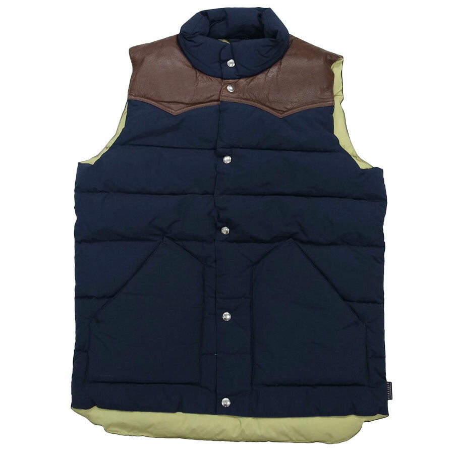 PENFIELDペンフィールドPELAMLEATHERYOKEDOWNVEST[2カラー]メンズヨークダウンレザーダウンベスト正規[O]