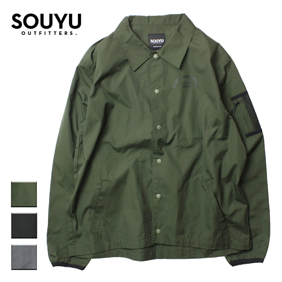 SOUYUOUTFITTERS,ソーユーアウトフィッターズ,コーチジャケット,メンズ