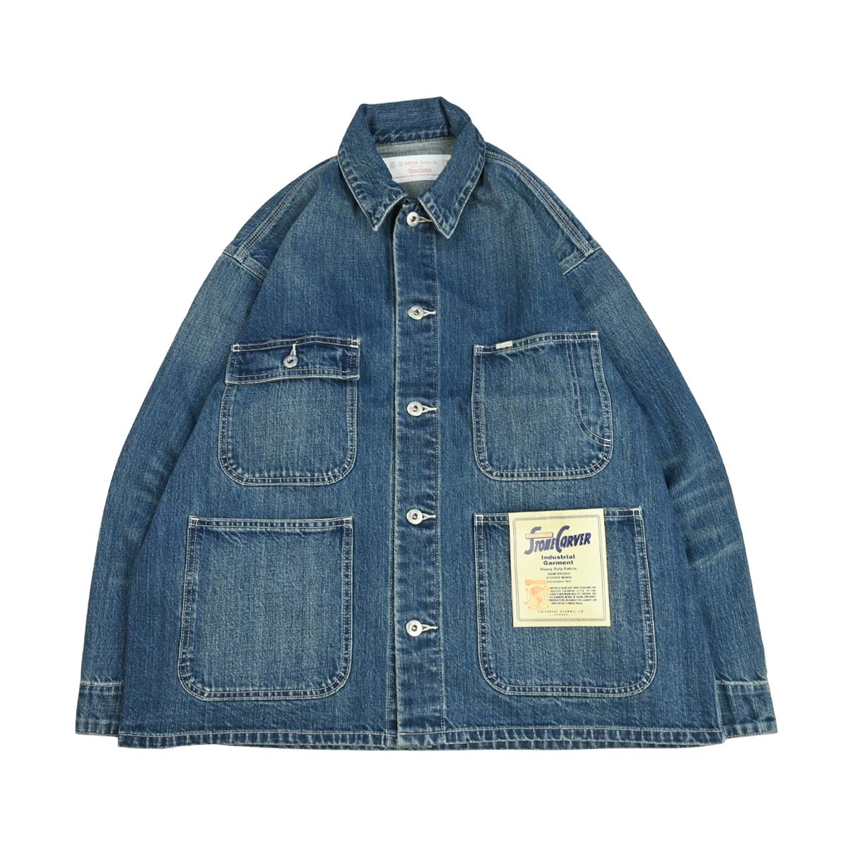 ユニバーサルオーバーオール,UNIVERSALOVERALL,カバーオールジャケット,メンズ,レディース