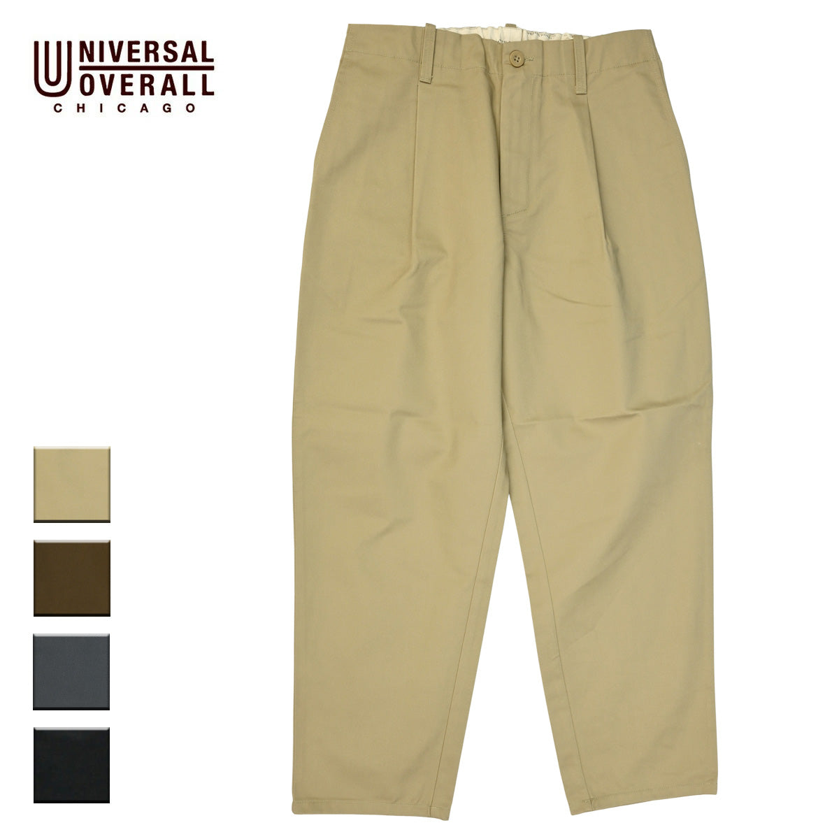 UNIVERSAL OVERALL ユニバーサルオーバーオール TUCK TAPERED