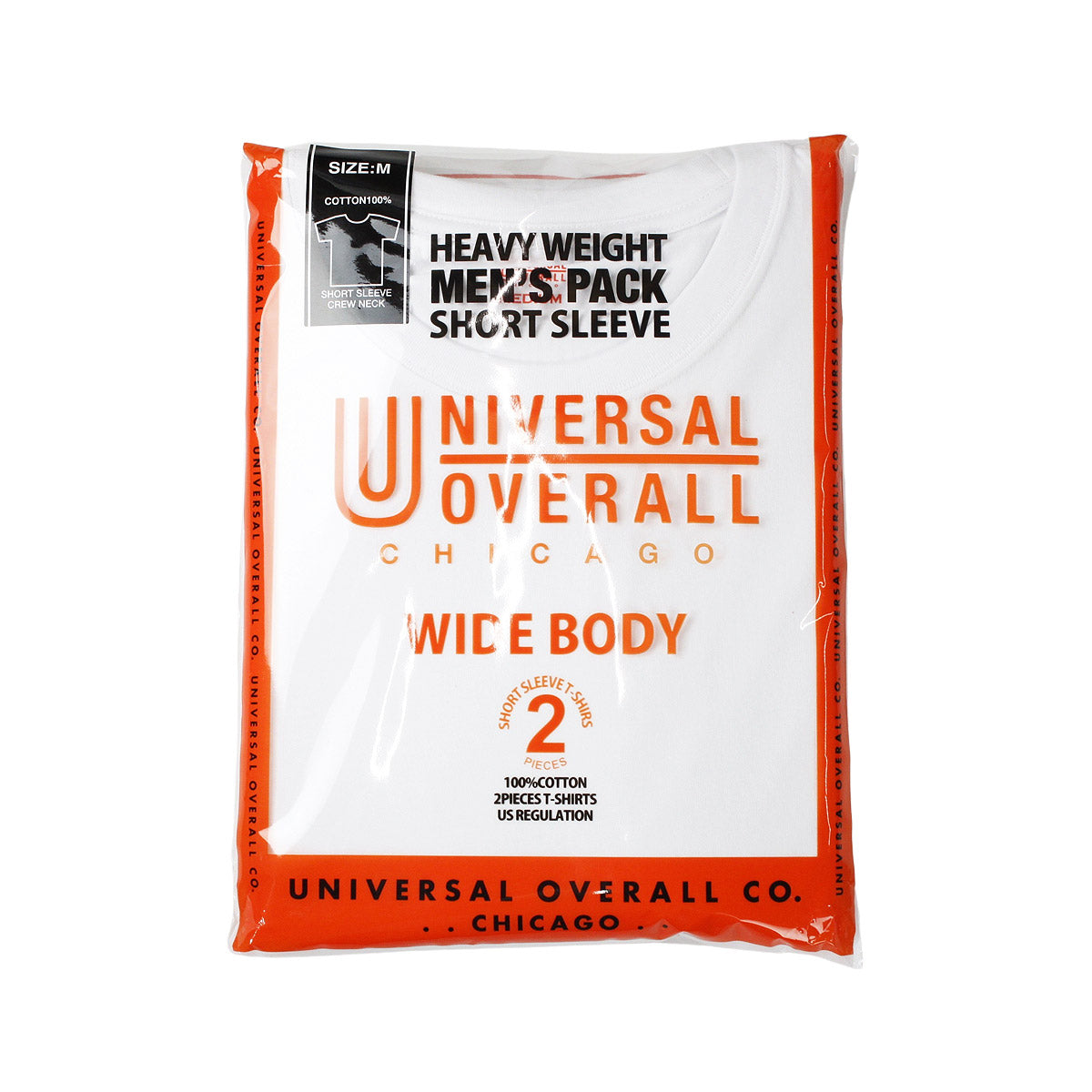 ユニバーサルオーバーオール,UNIVERSALOVERALL,2パックTシャツ,メンズ,レディース