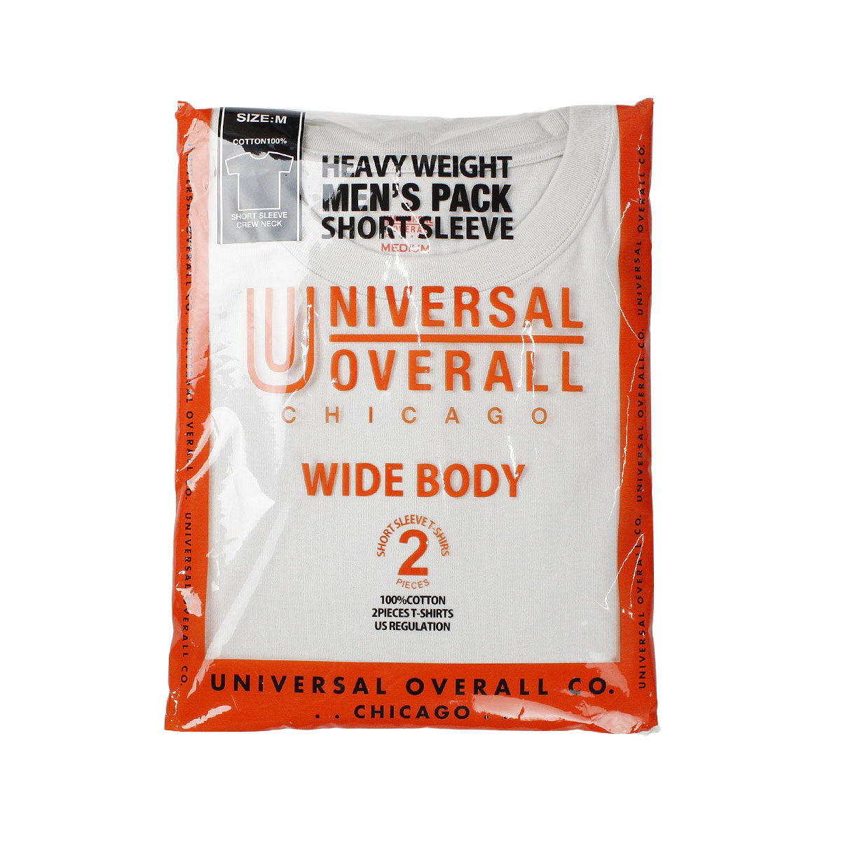 ユニバーサルオーバーオール,UNIVERSALOVERALL,2パックTシャツ,メンズ,レディース