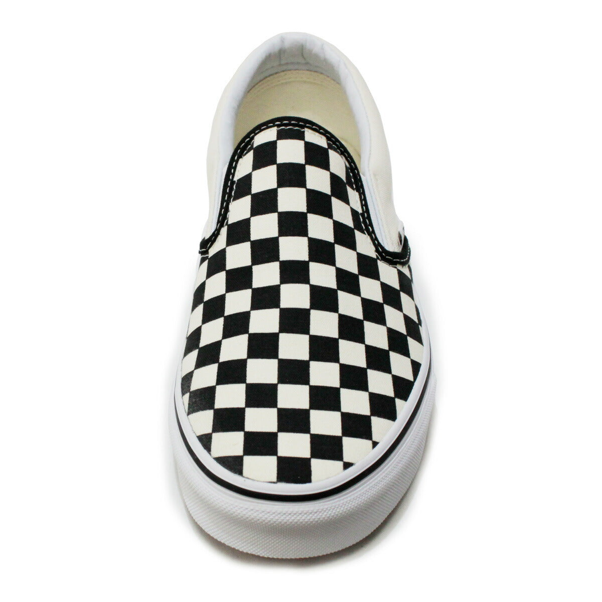 VANSバンズClasicSlipOnクラシックスリッポンスリッポンスニーカー靴シューズスケートスケボーサーフサーフィンアウトドアローカットヴァンズメンズレディースユニセックススリップオンブラックホワイトチェック