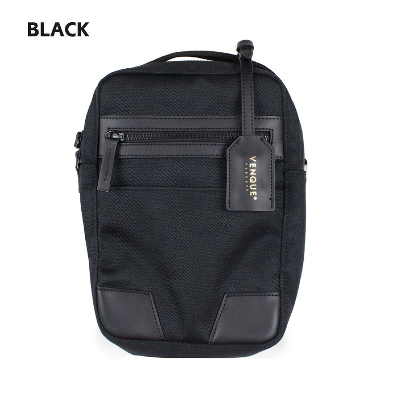 VENQUEヴェンクBLACKEDITIONCrossbody2カラークロスボディブラックエディションリュックサックバッグバックパックトラベルバッグ本革レザー撥水2WAYカナダブラックグレー